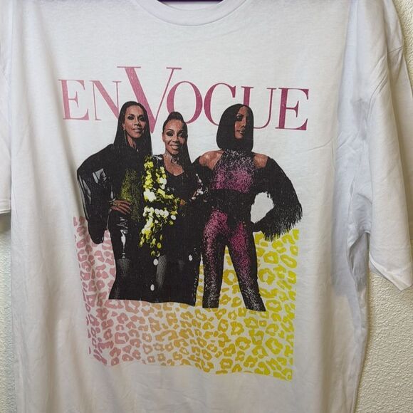 NEW- En Vogue Leopard T-Shirt-Size XL - Picture 3 of 6